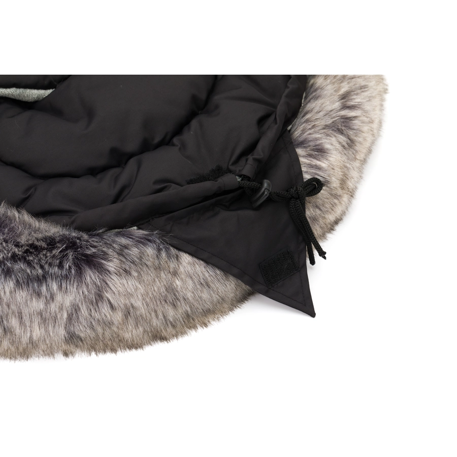 fillikid Winterfußsack Lhotse für Babyschale Schwarz