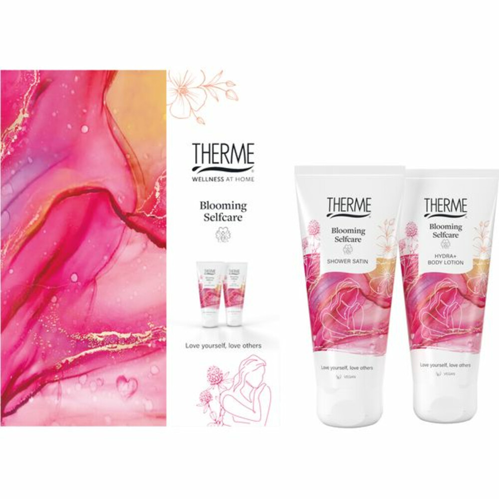 Therme Blooming Selfcare Geschenkset Bodylotion 200 ml + Douchegel 200 ml1 set