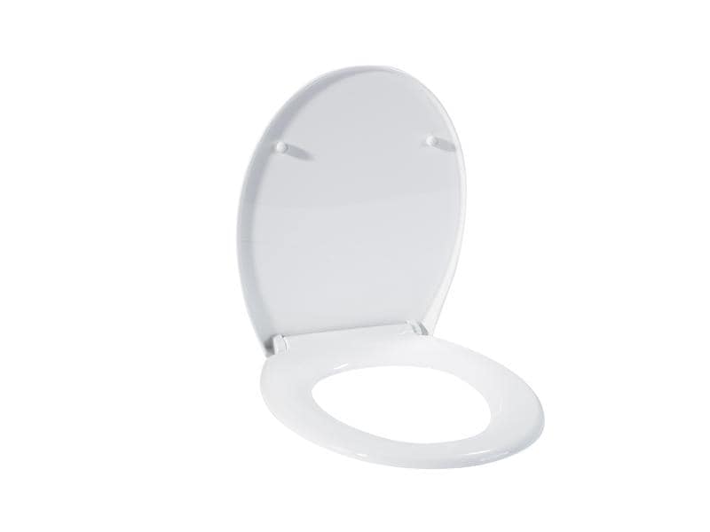 COCON Toilettensitz mit Absenkautomatik Weiss WC-Sitz aus Kunststoff mit universeller Passform