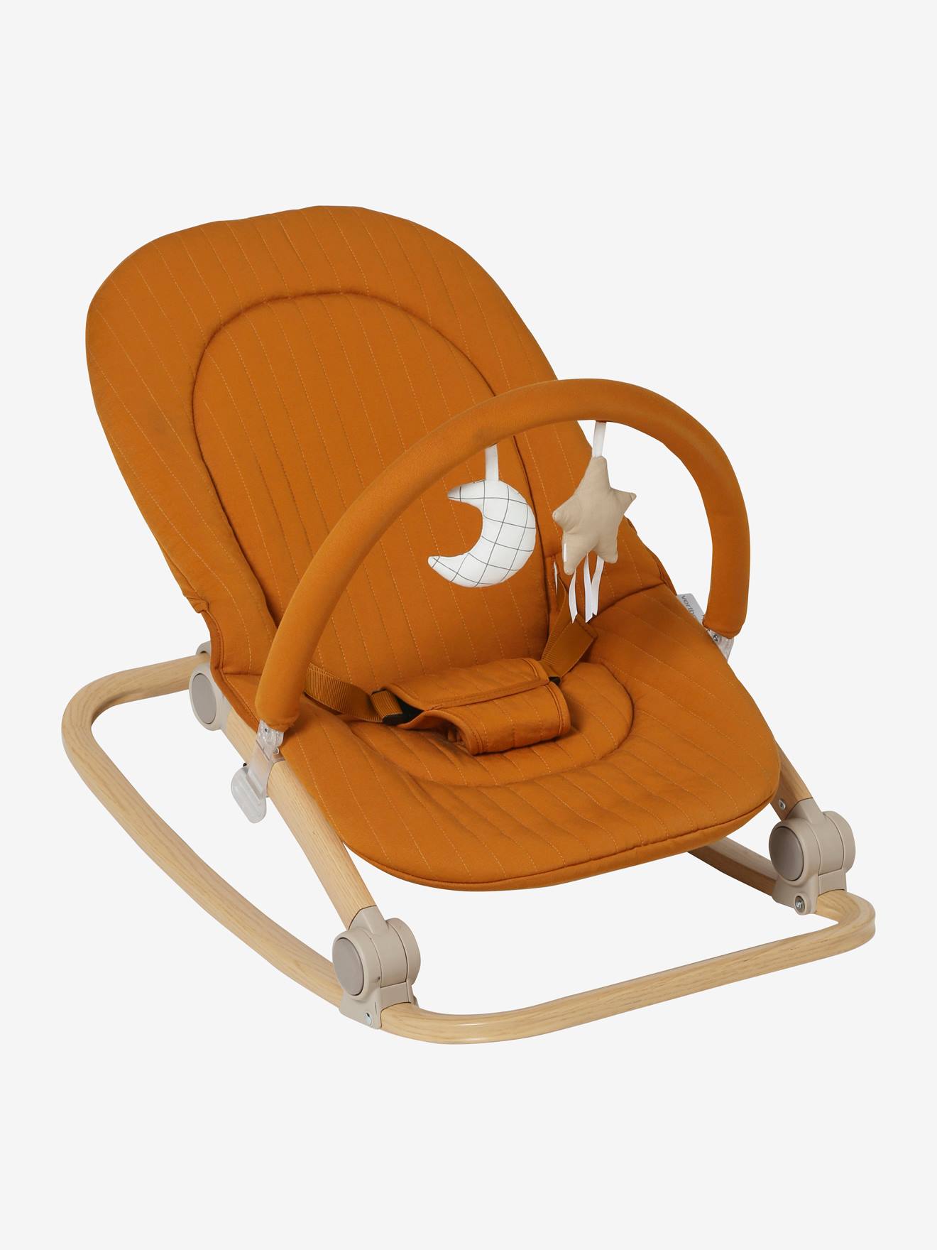 Rede Babydream com arco, amarelo escuro liso