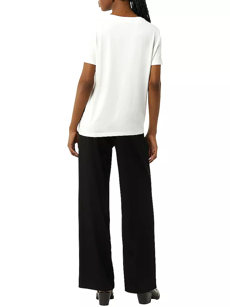 COMMA T-Shirt weiss
