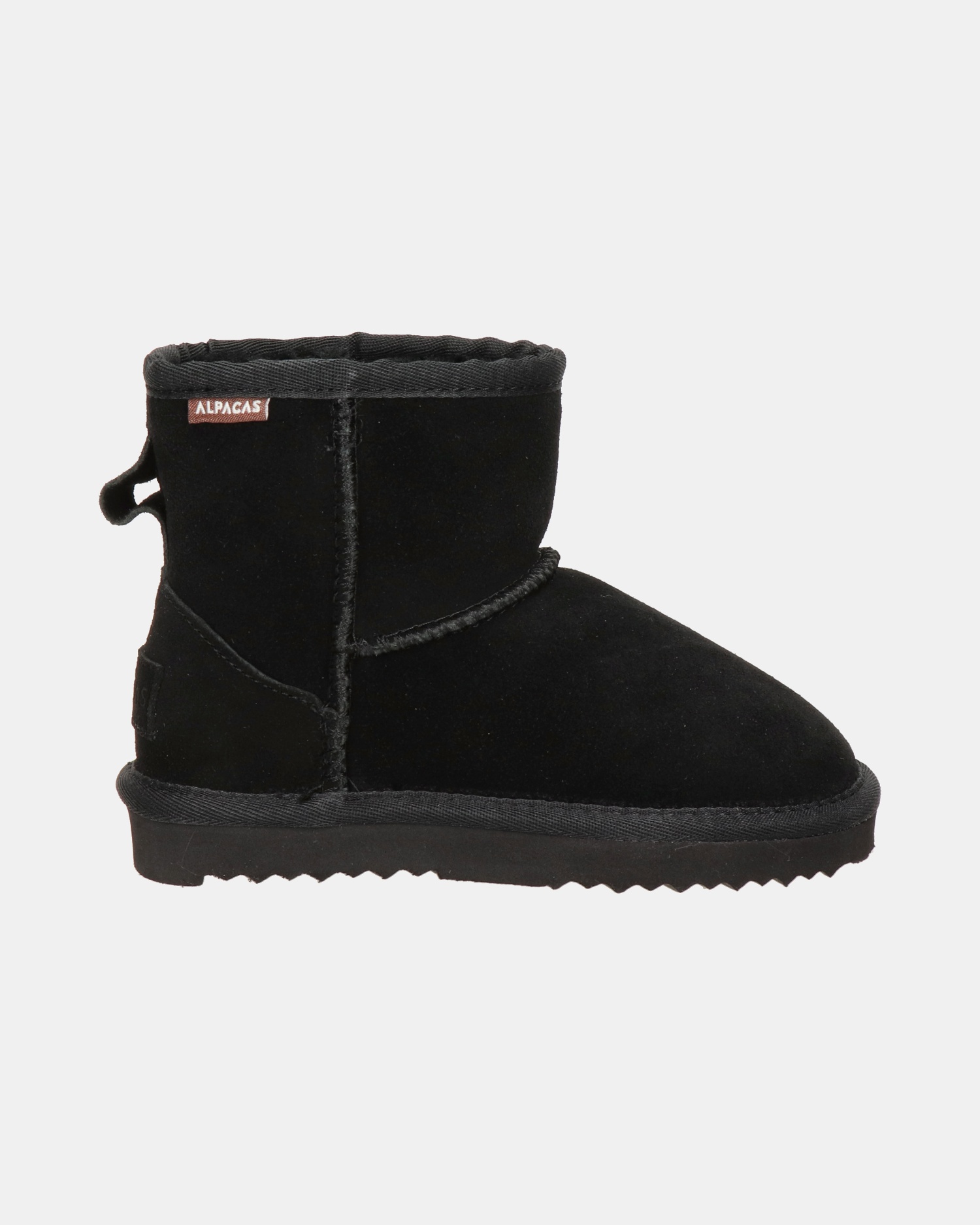 Alpacas Rits- & gesloten boots  - zwart
