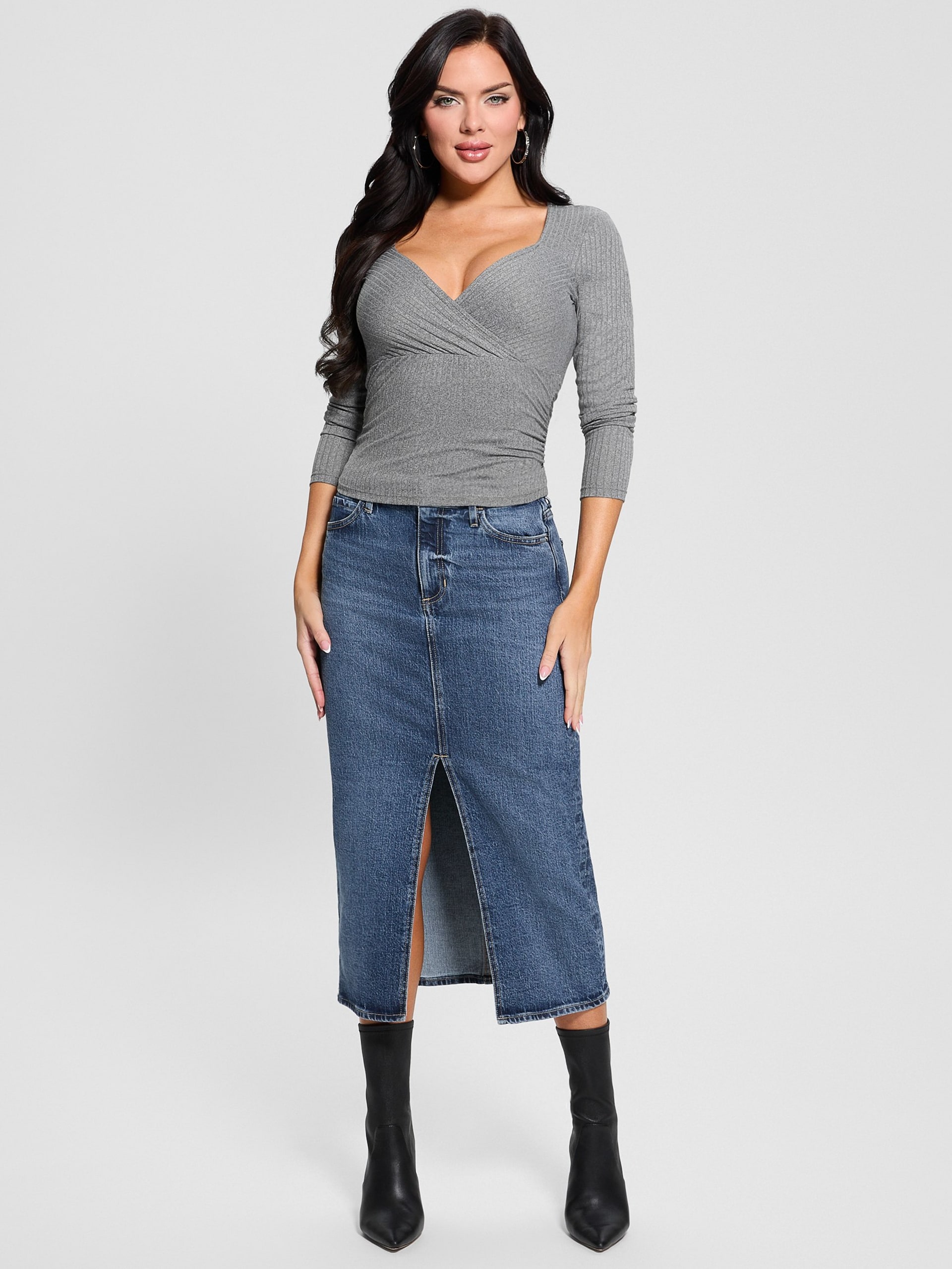 Blusa franzida Eco Amira