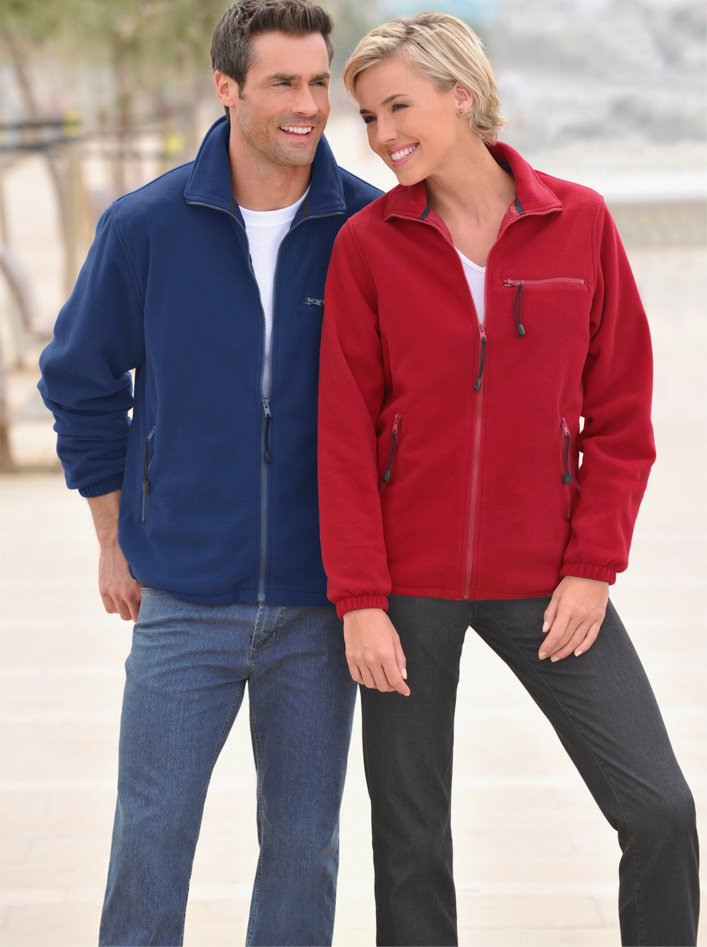 Fleece-Jacke