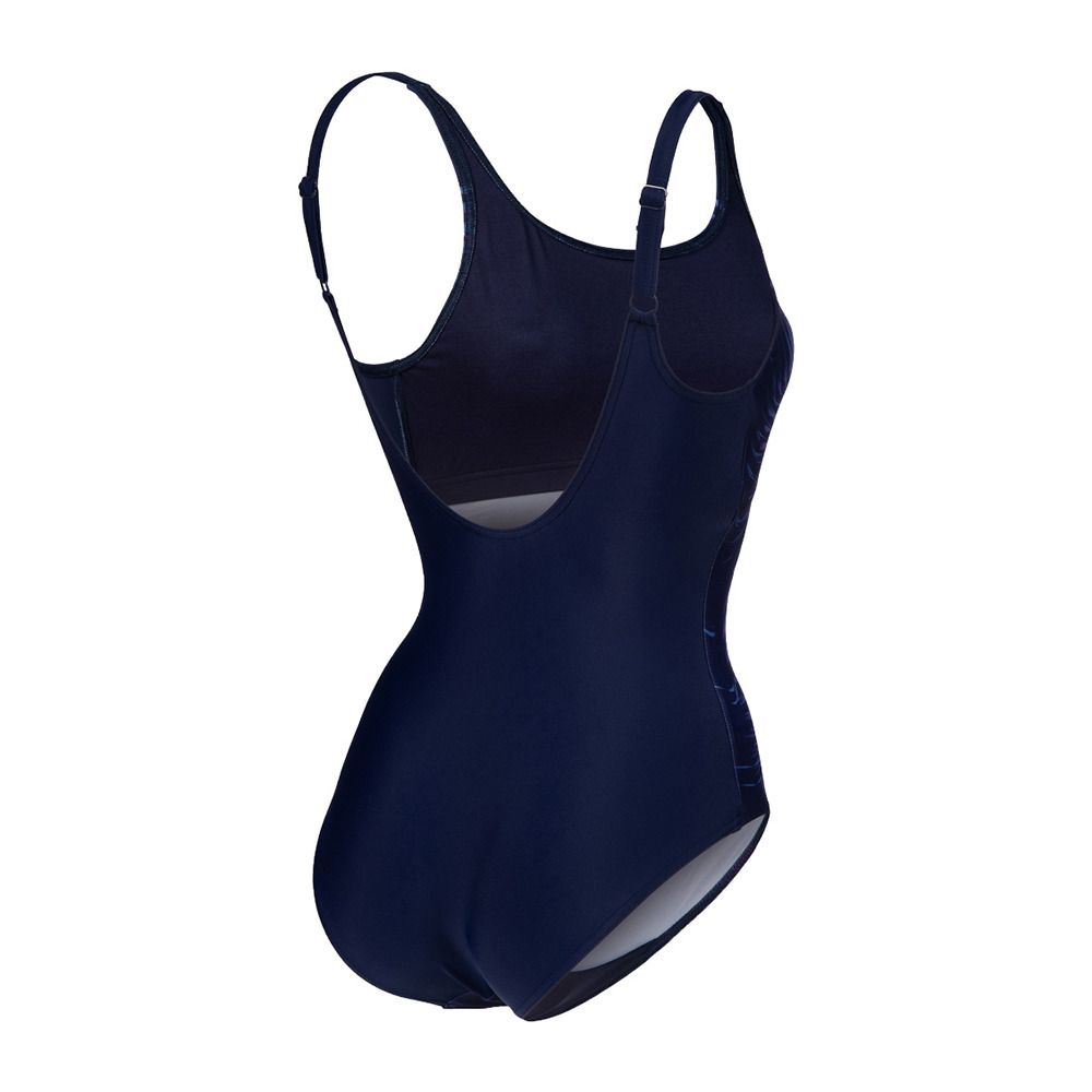 Arena IMPRINT U BACK B - Maillot de bain 1 pièce Femme navy