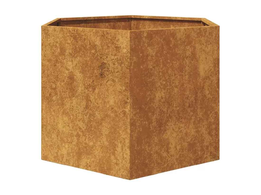 Jardinière bac lit surélevé marron 69 x 60 x 45 cm 02_0038651