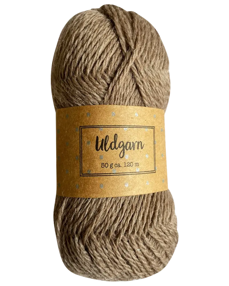 Uldgarn melange 50 g - assorterede farver