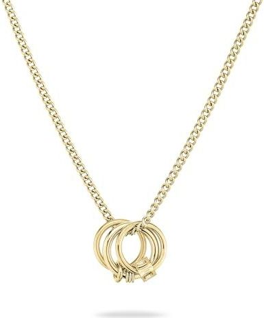 Liebeskind - LJ-1619-N - Halsketting - Roestvrij staal - IP Goud - 45 cm