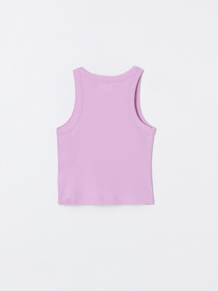Conjunto com 2 regatas - Rosa Lilás
