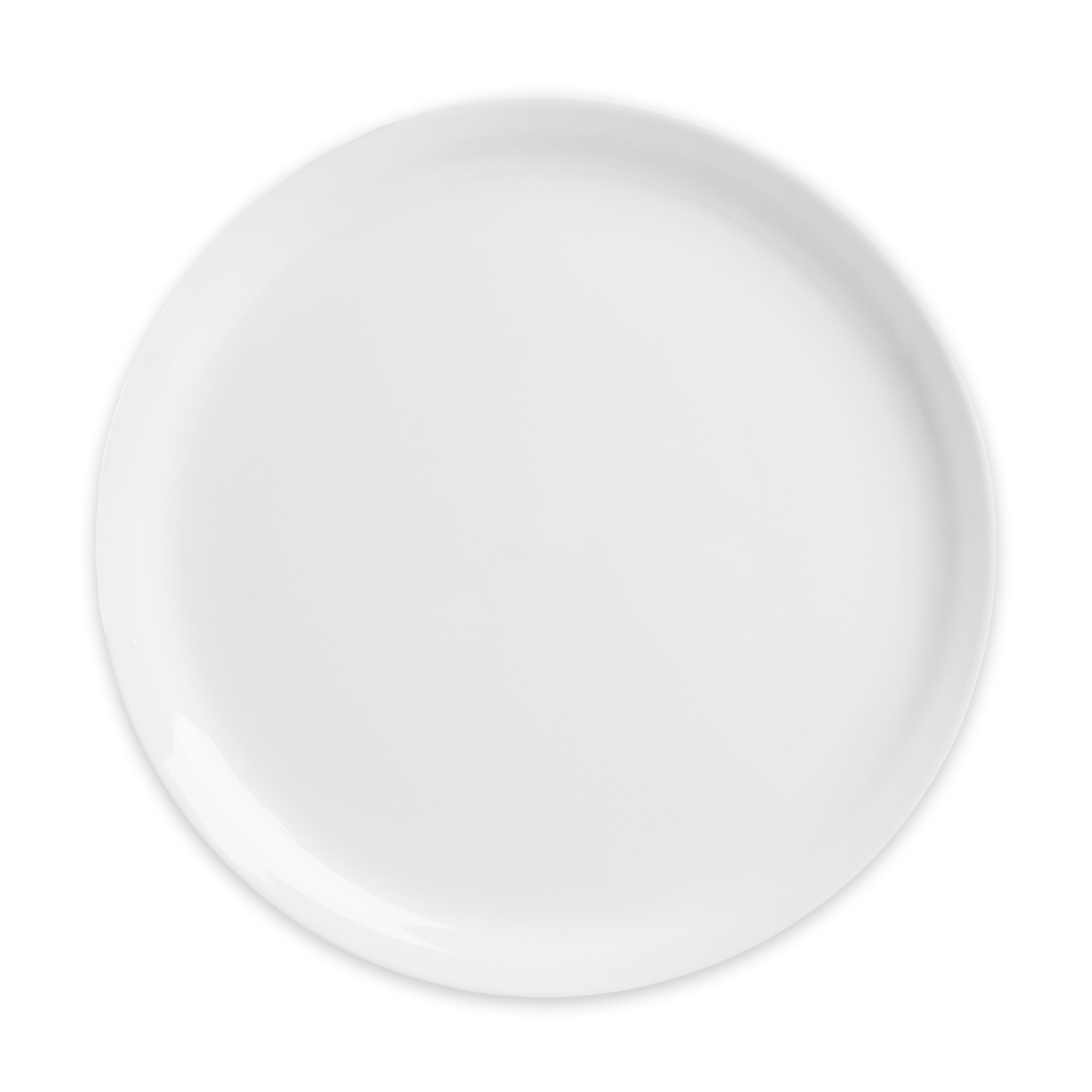 Pizzateller - weiß - Porzellan - Ø 30,5 cm