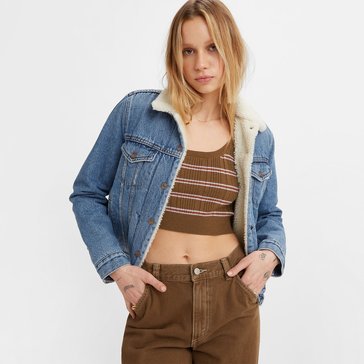 Colete Levi's Original Sherpa Trucker