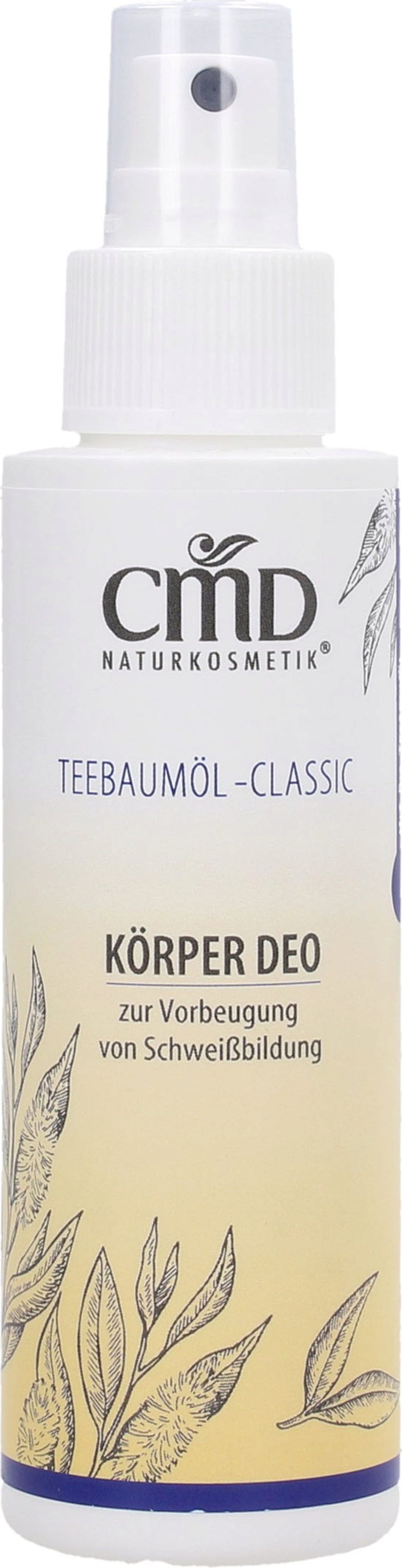 CMD Naturkosmetik  Teebaumöl Körper Deo, 100 ml