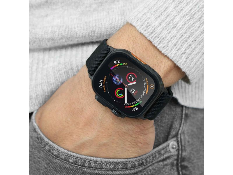 Vonmählen Armband Classic Nylon Loop Apple Watch 44/45/46/4 Armband für Apple Watch 44/45/46/49 mm