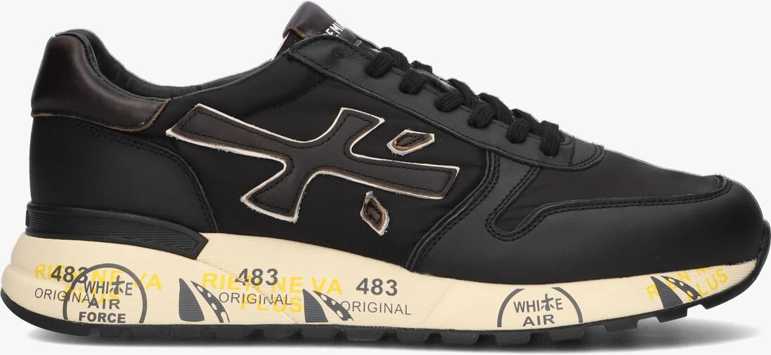 PREMIATA zwarte premiata lage sneakers mick