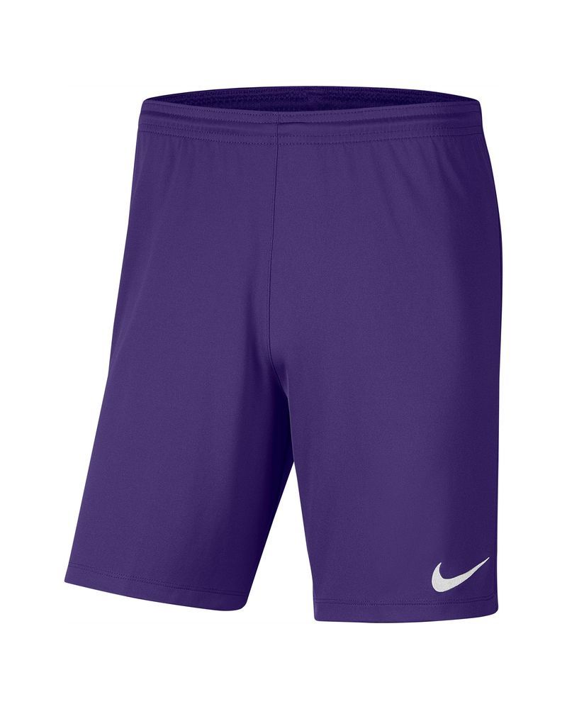Short de football Nike Park III Violet pour enfant