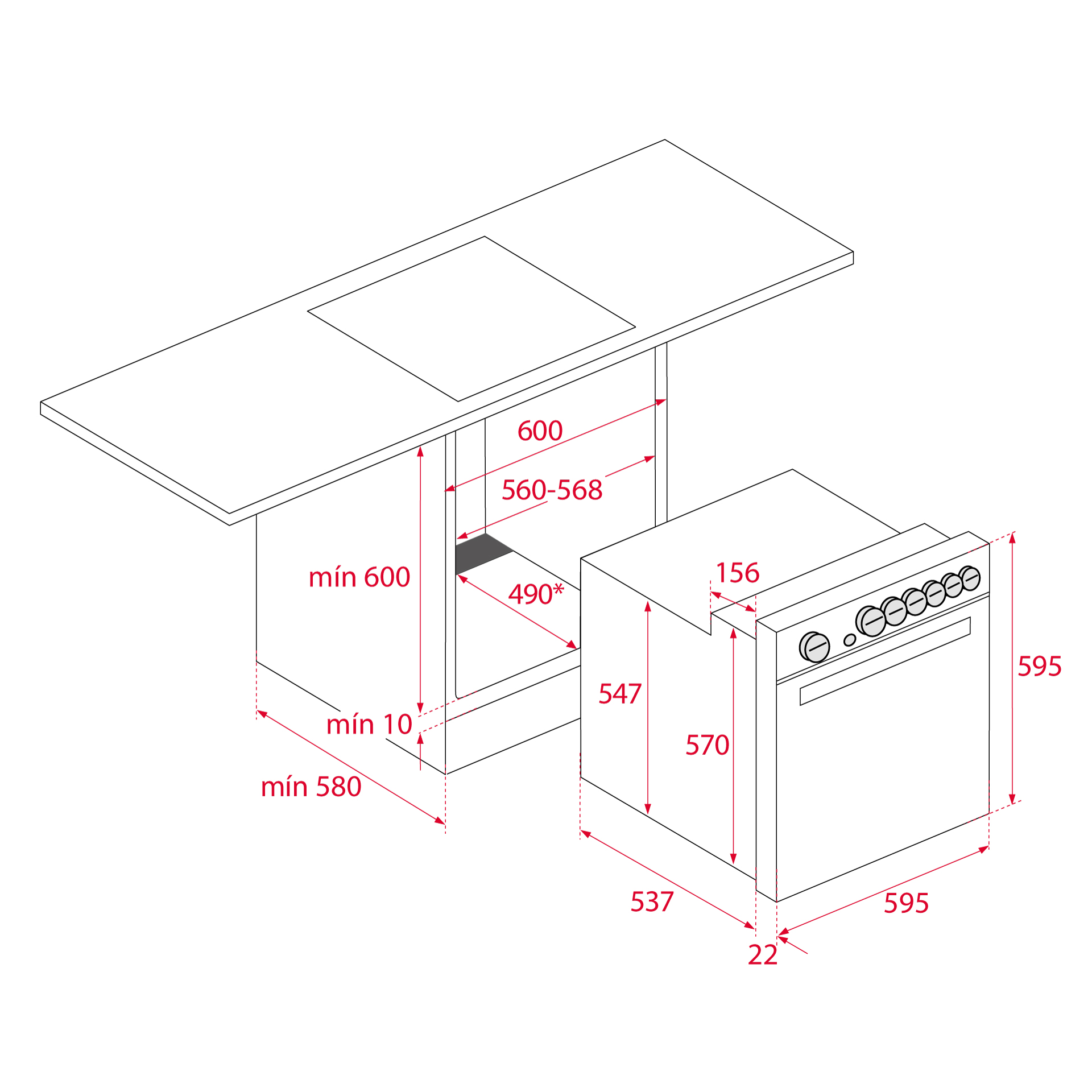 FORNO MULTIFUNÇÕES TEKA HBE 615 ME INOX 70L
