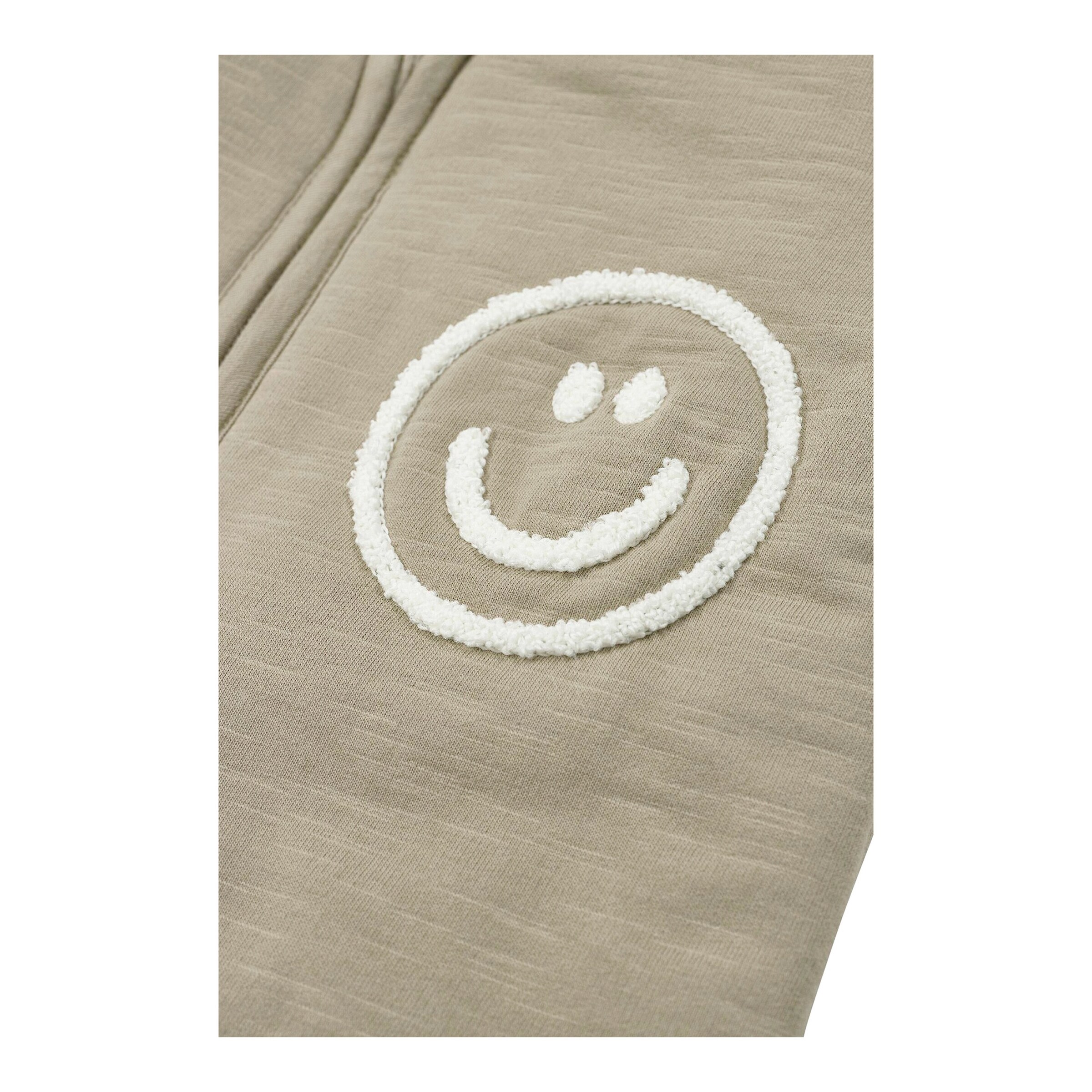 Meyco Baby Ganzjahres-Schlafsack 2.5 TOG Taupe/Offwhite