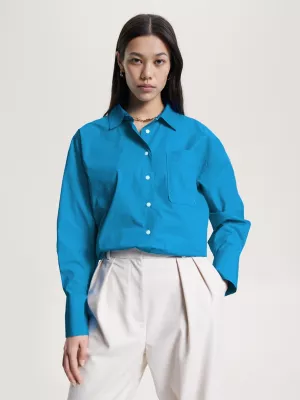 Camisa TH Monogram Oversized Fit