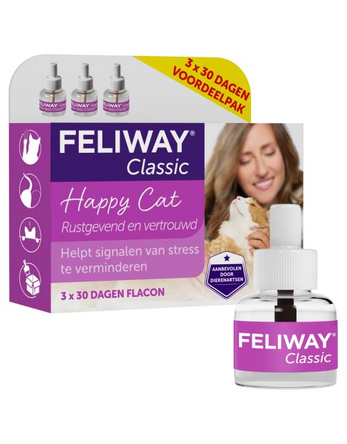 Feliway Anti-Stress Navulling Kat - Anti stressmiddel