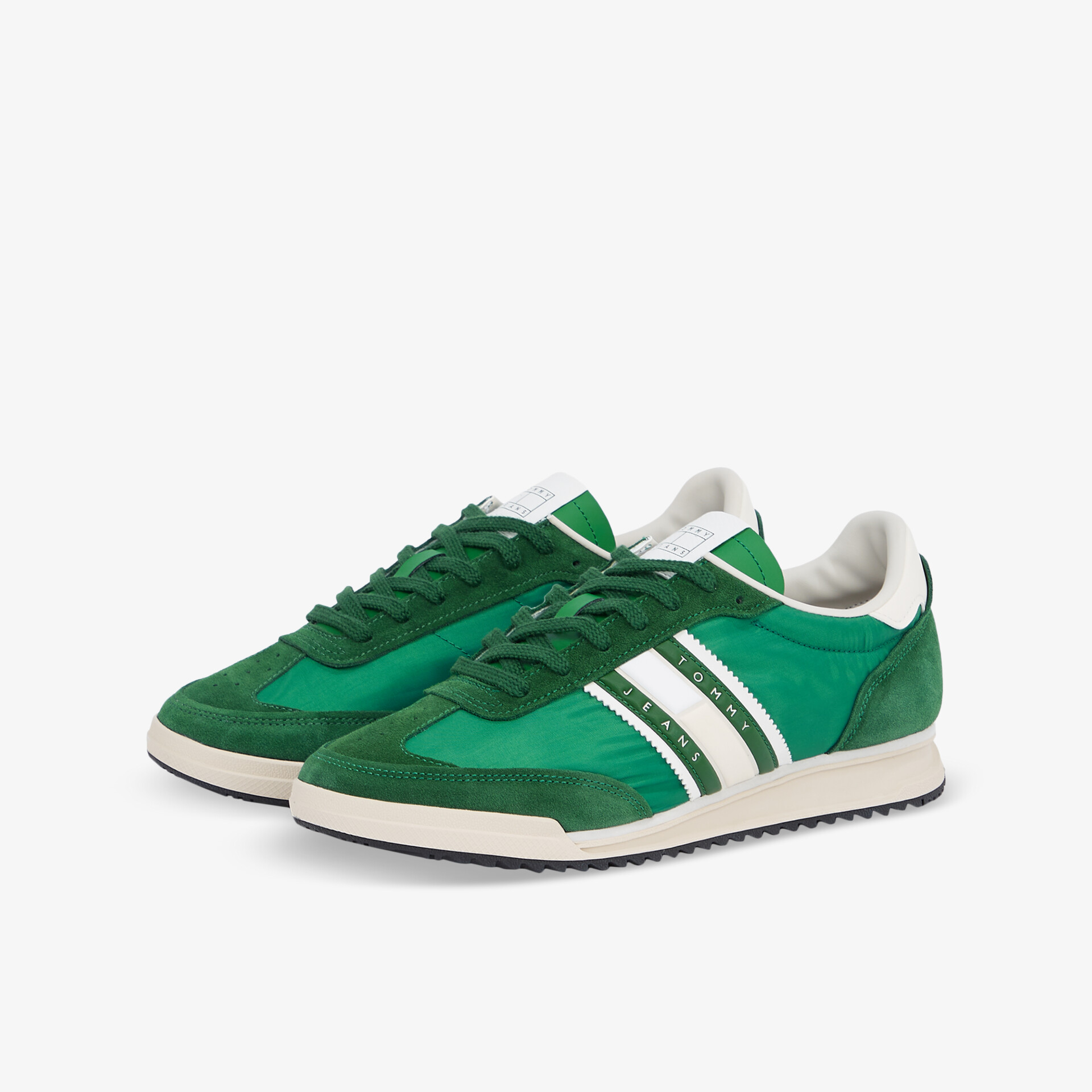 TOMMY HILFIGER Herren Sneaker Low grün
