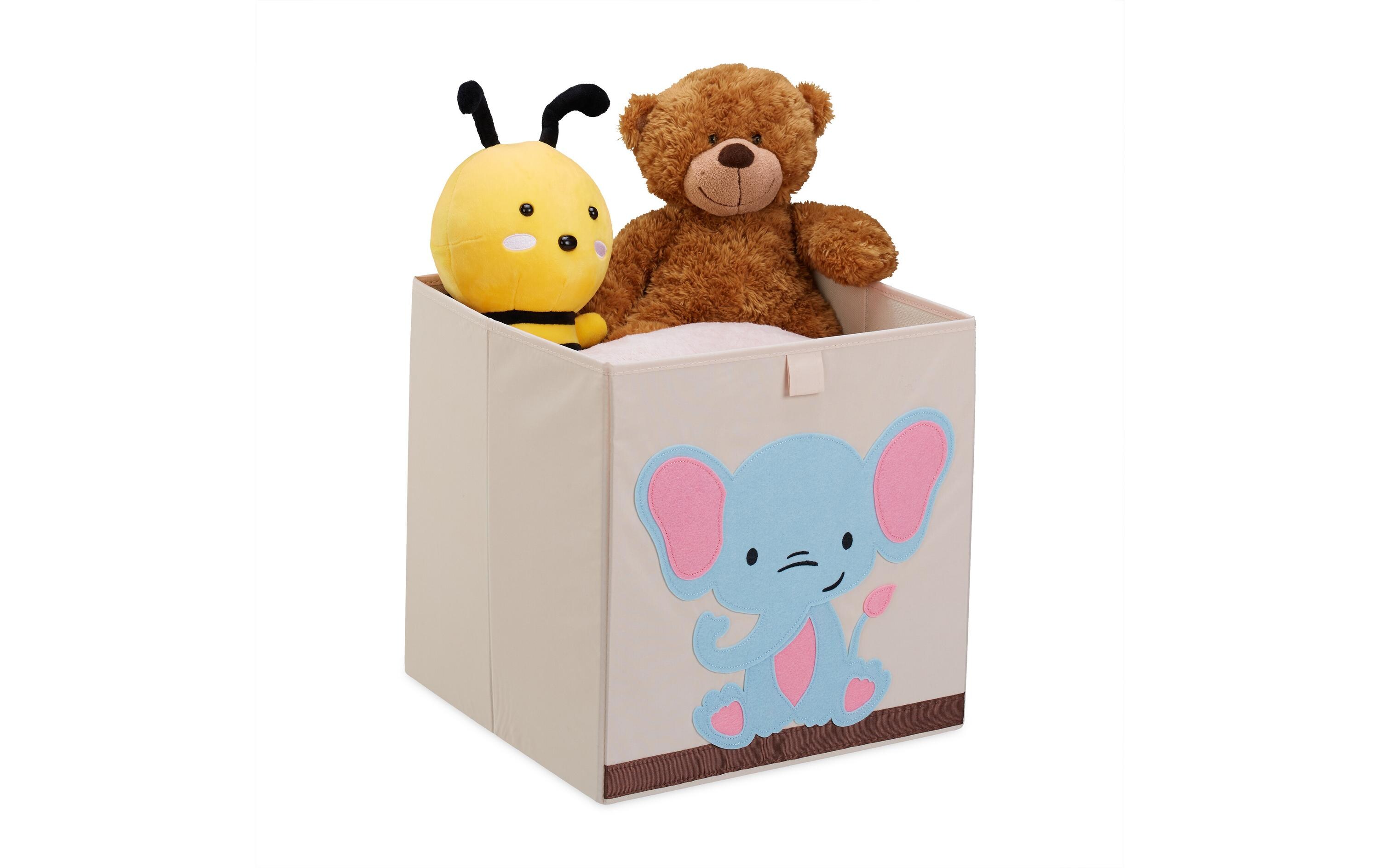 Spielzeugbox ElefantFaltbare Aufbewahrungsbox für das Kinderzimmer