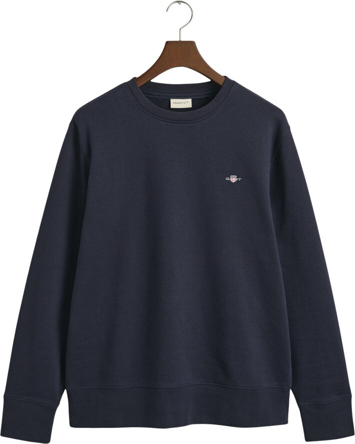 Gant REG EMB ARCHIVE SHIELD CNECK Evening blue