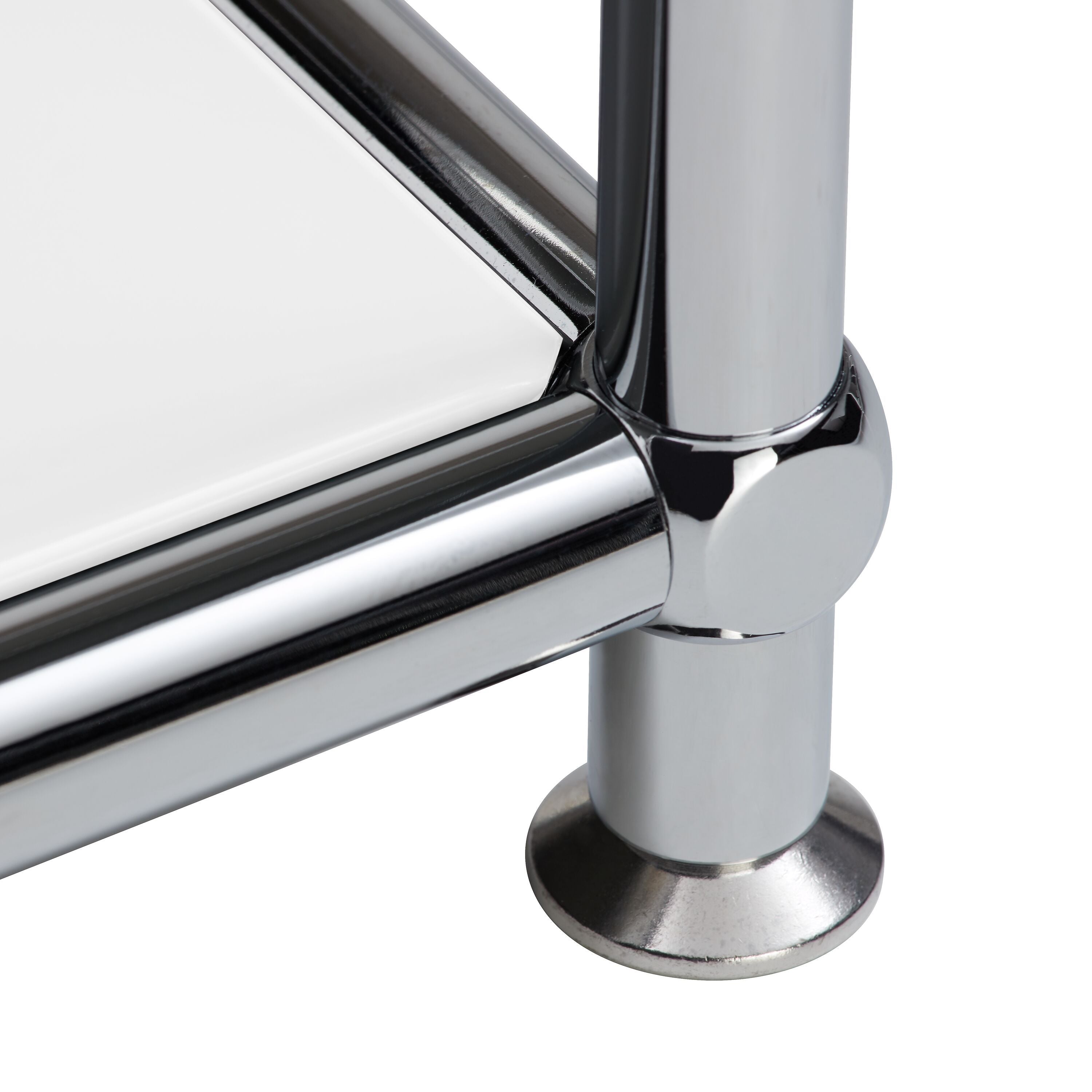FLEXCUBE Schreibtisch - Weiss / B: 228.0 cm x T: 40.0 cm x H: 80.0 cm