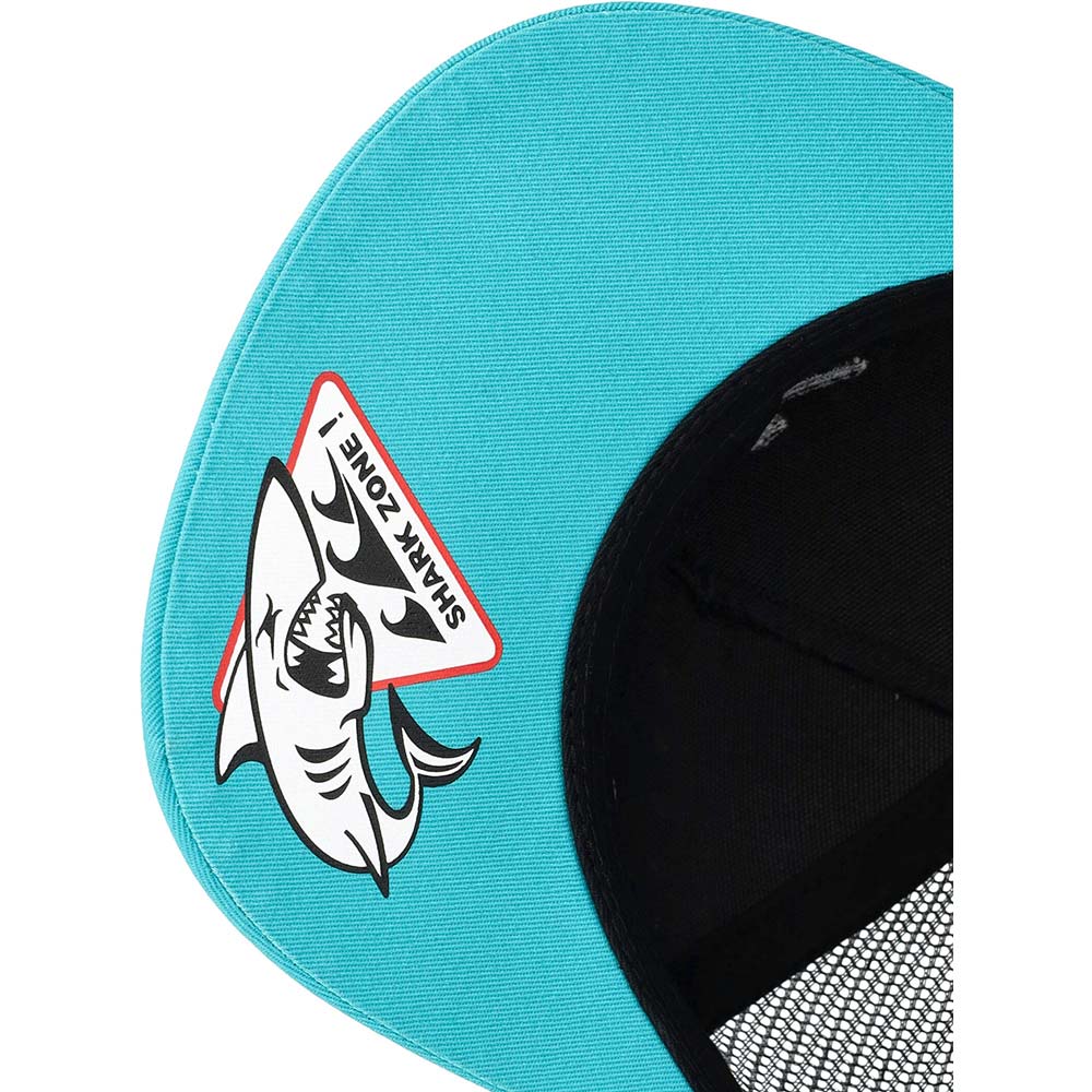 pedro acosta - Casquette flat trucker 31 The Shark Noir / Bleu