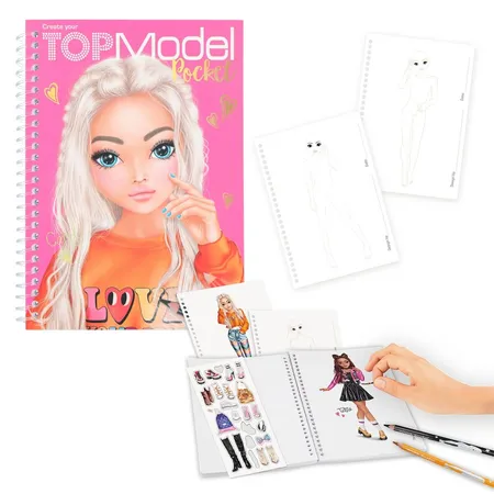 Depesche TOPModel Pocket Malbuch