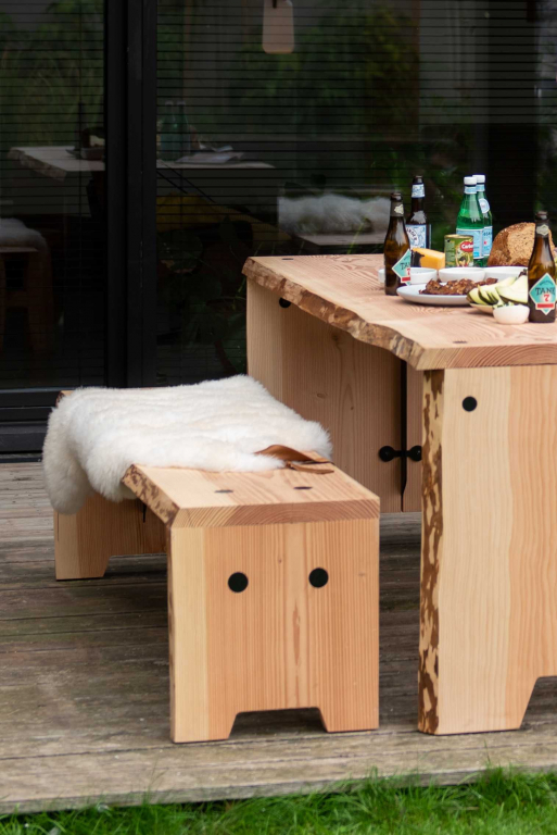 Weltevree Forestry tuintafel 405x80