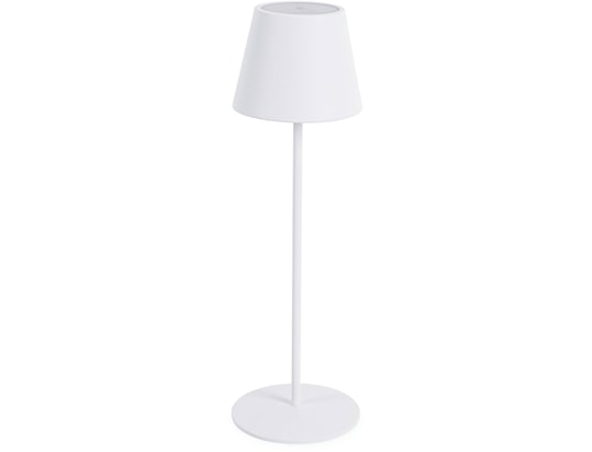 CONCEPT1 - Lampe à poser Etna blanc LED D12 x h38 cm