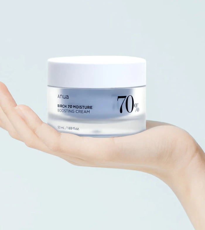 Anua - Creme facial hidratante Birch 70% Moisture Boosting