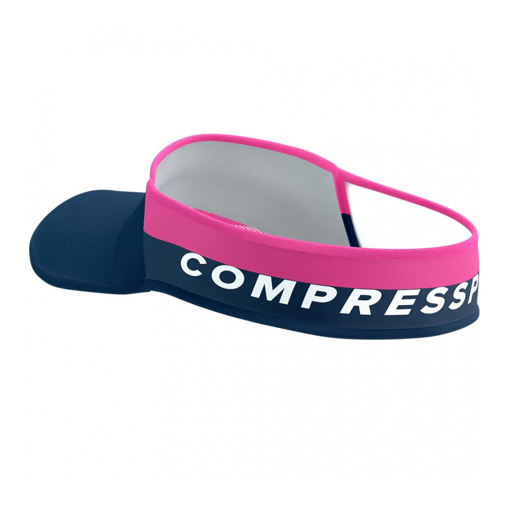 Compressport ULTRALIGHT - Visière mood indigo/magenta