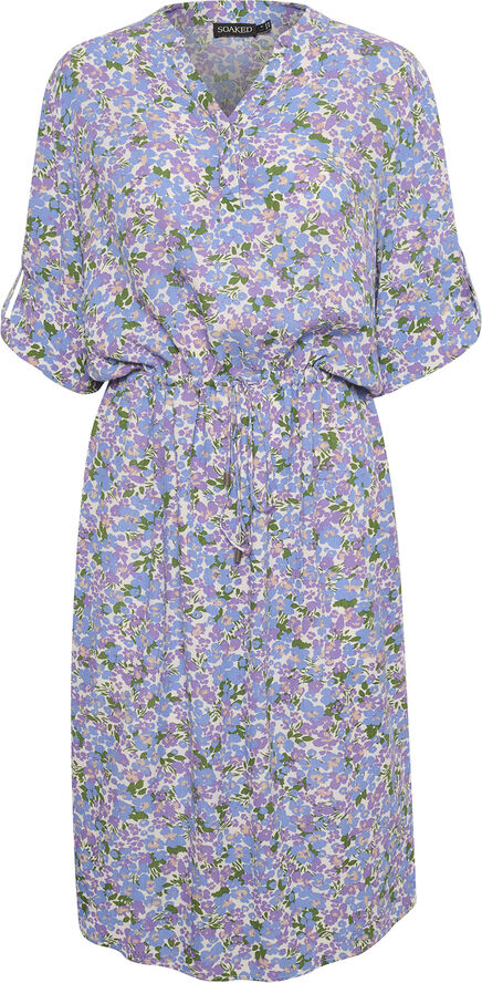 Soaked in Luxury SLZaya Dress Lavender flickering floral