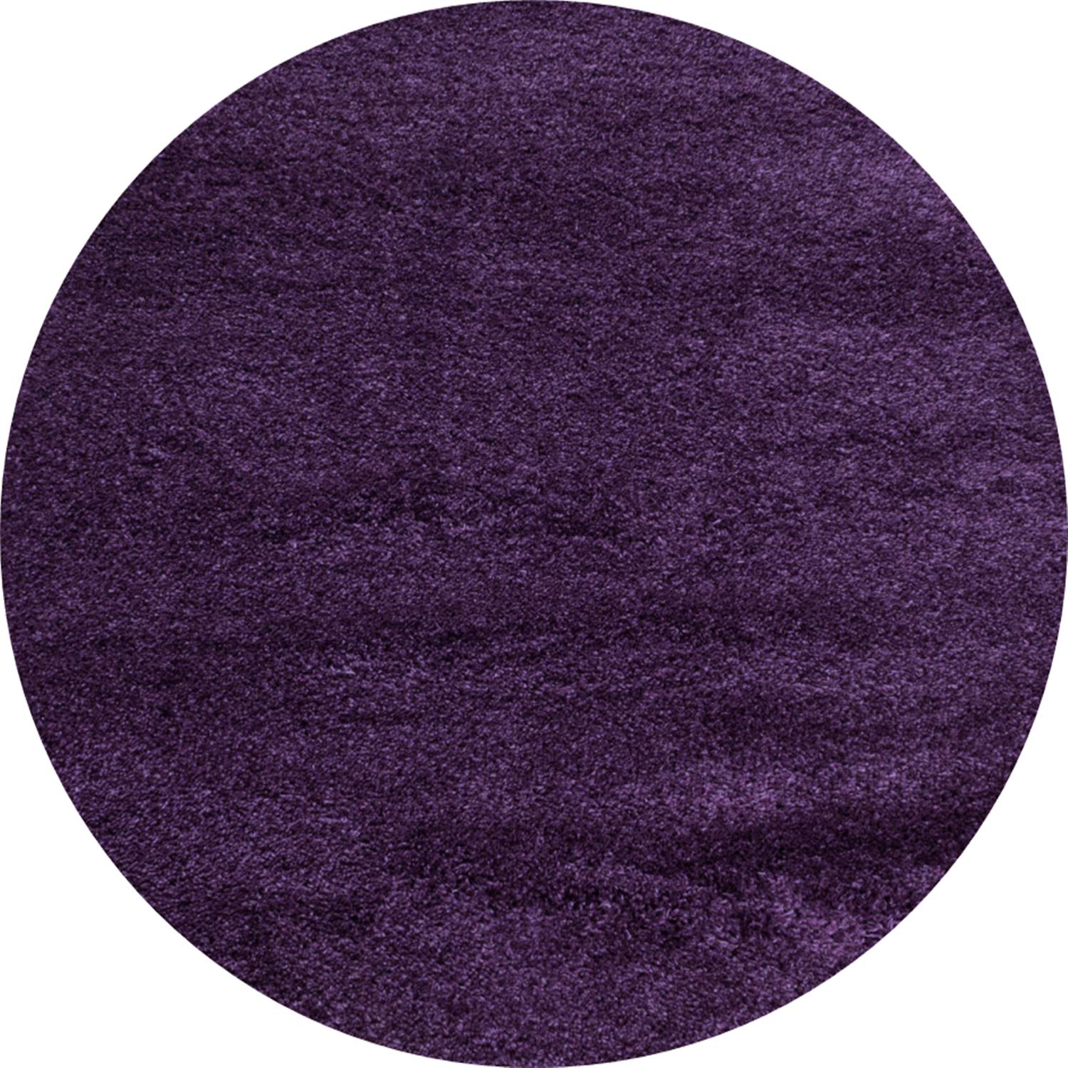 Wunderschöne Runde Hochflor Langflor Shaggy Teppich 30mm in Verschiedene Farben