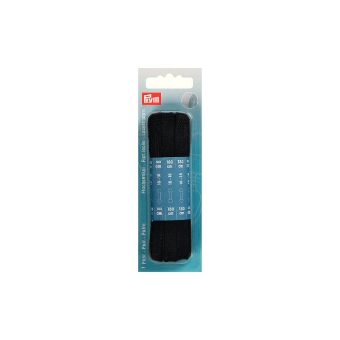 Prym-1 paar platte sportschoenveters 8mm/150-180cm