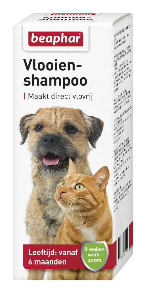 Beaphar Vlooienshampoo Hond en Kat - Shampoo - 110 Gram