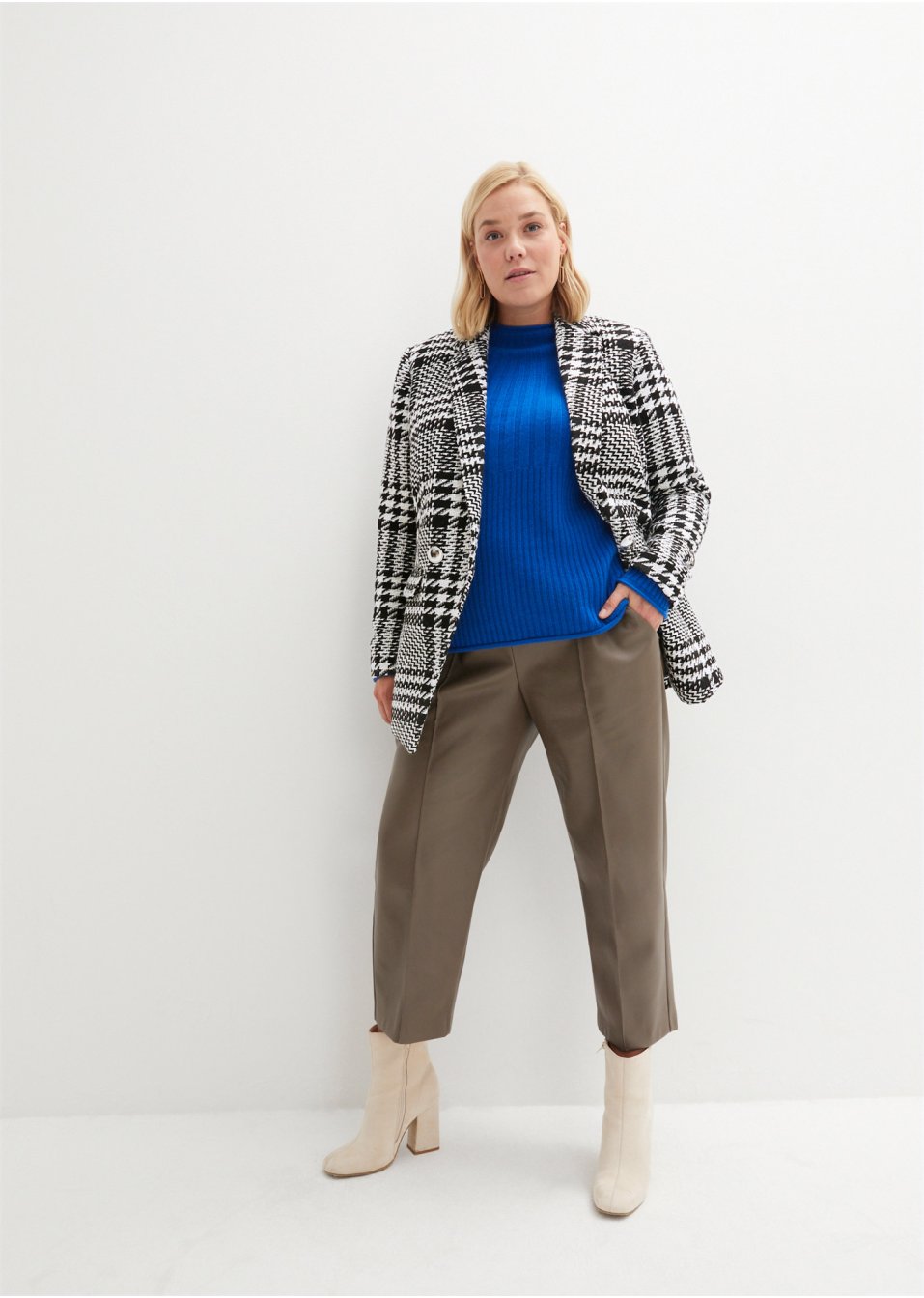 Blazer en bouclé
