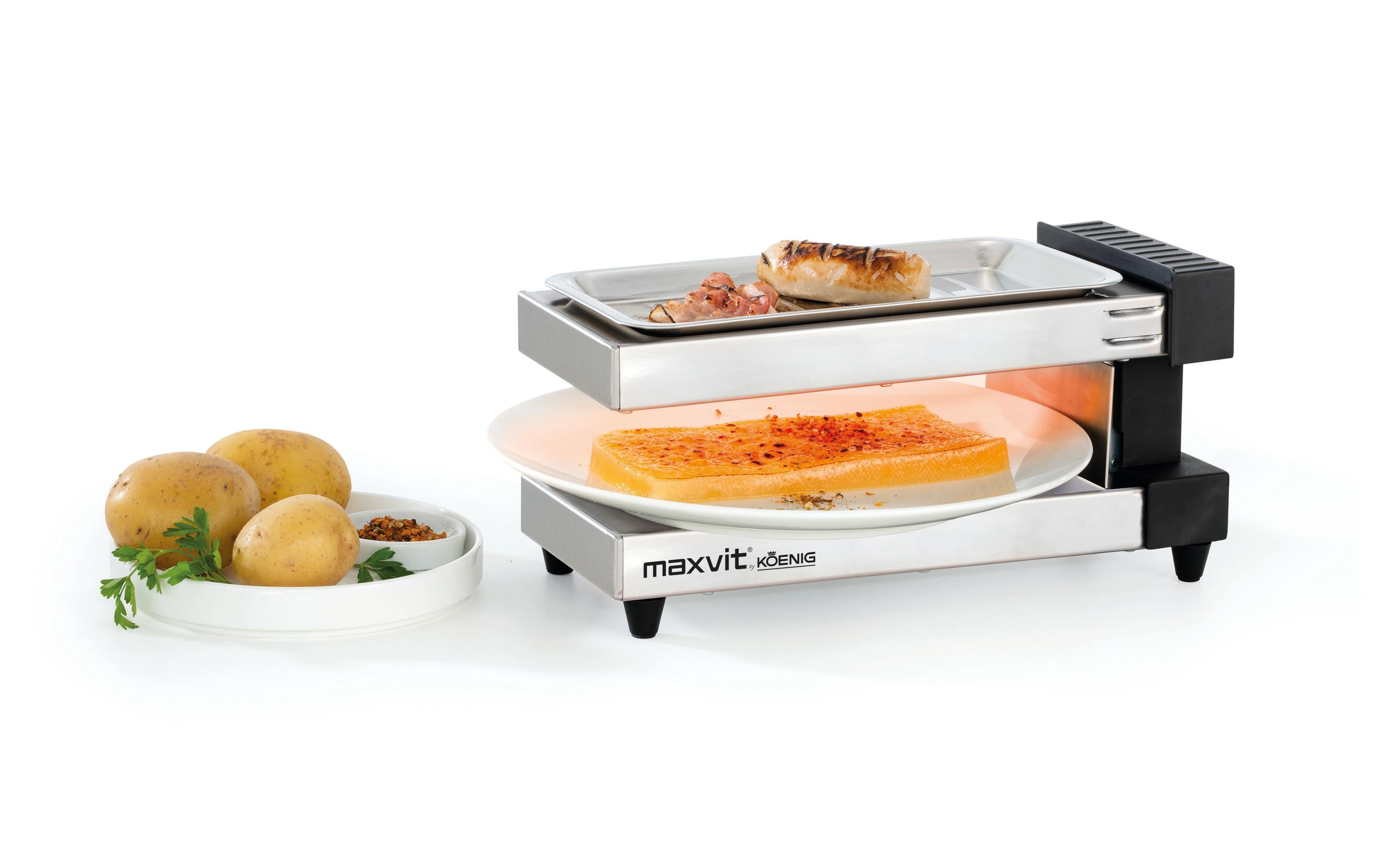 Teller-Raclette Maxvit 2 Personen<br>Racletteofen