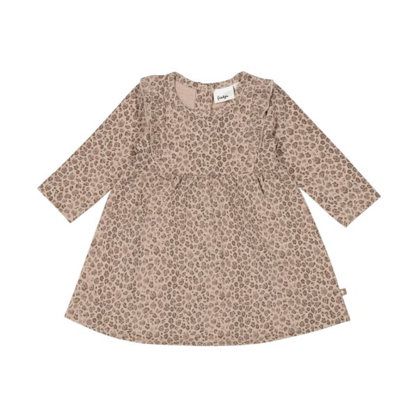 Feetje Jurk - Better Together - Maat 56 - Taupe Melange