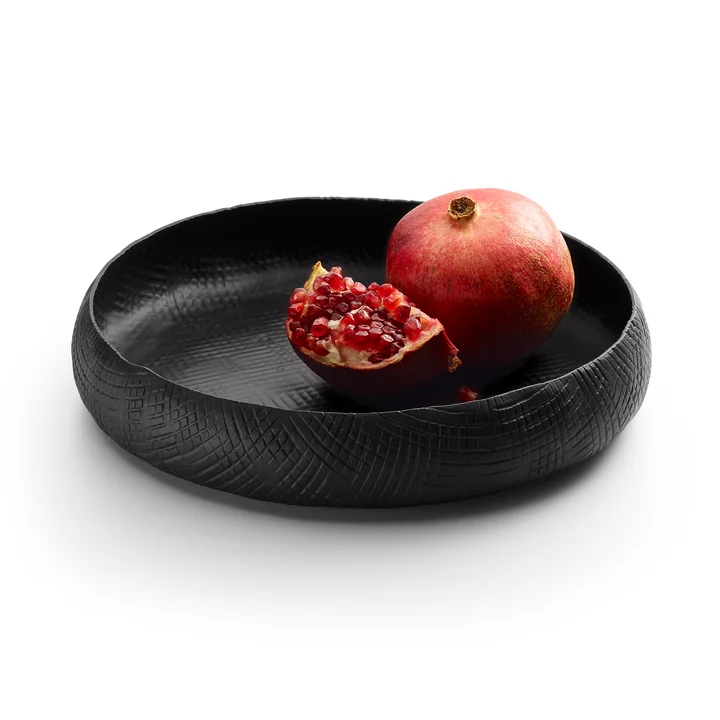 Philippi - Outback Schale, rund, Ø 31 cm, schwarz
