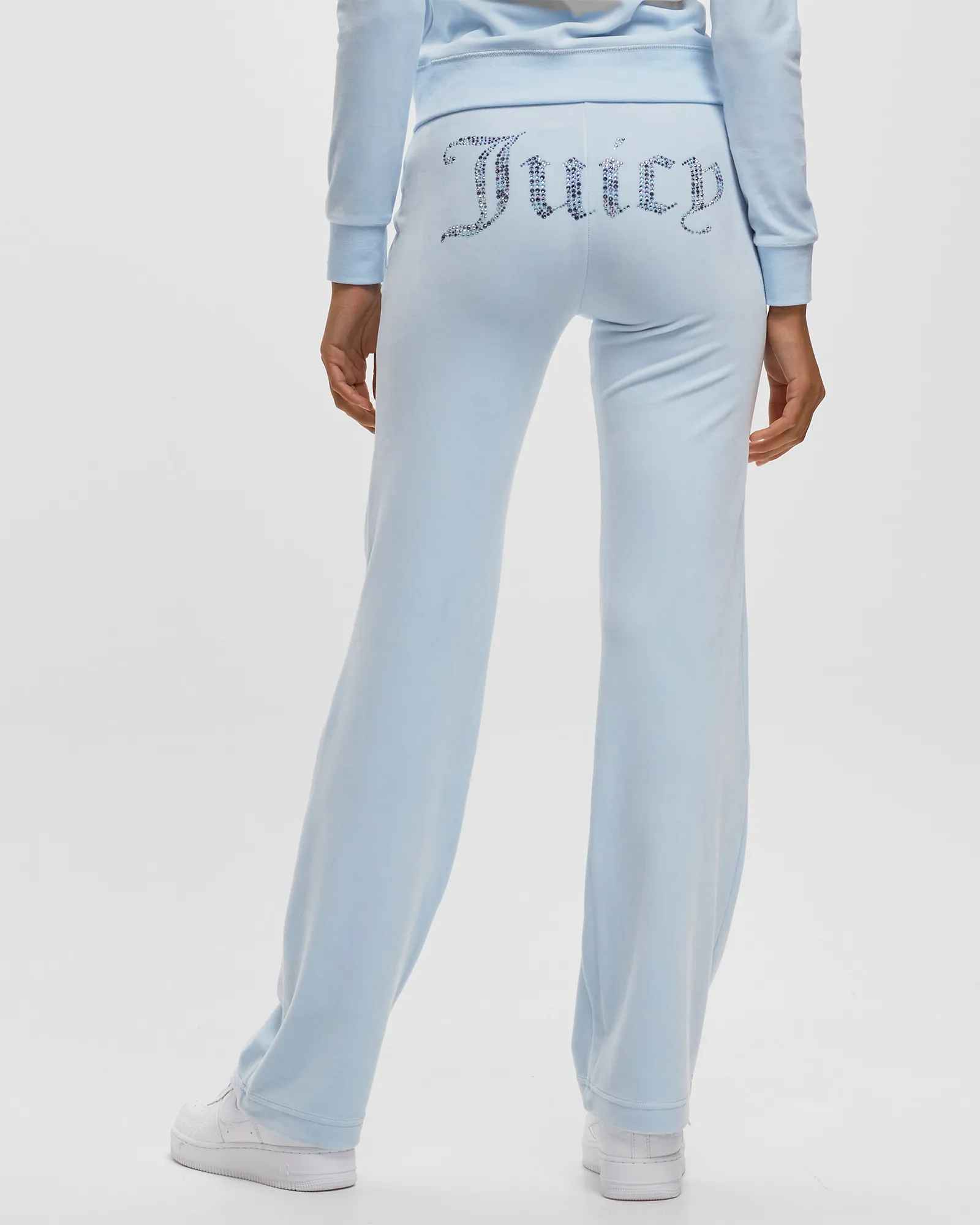 Juicy Couture WMNS CLASSIC VELOUR TRACKPANT  WITH DIAMANTE BRANDING