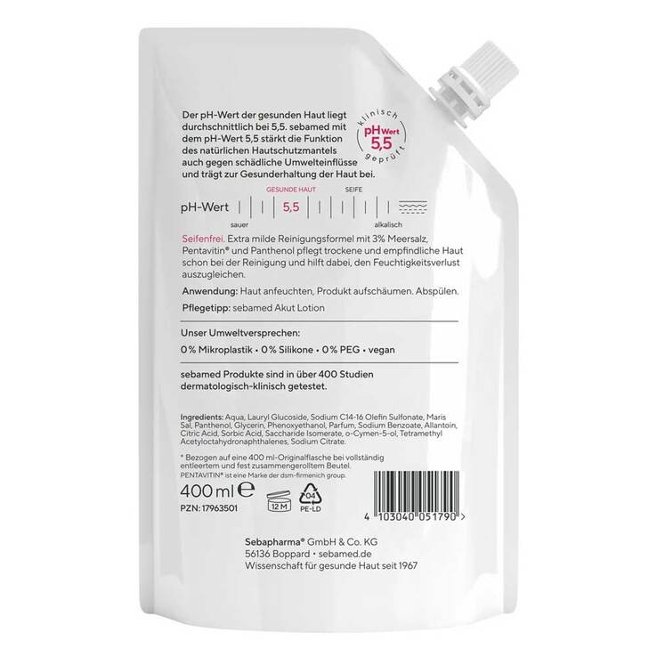 Sebamed Meersalz Wasch-Emulsion , 400 ml