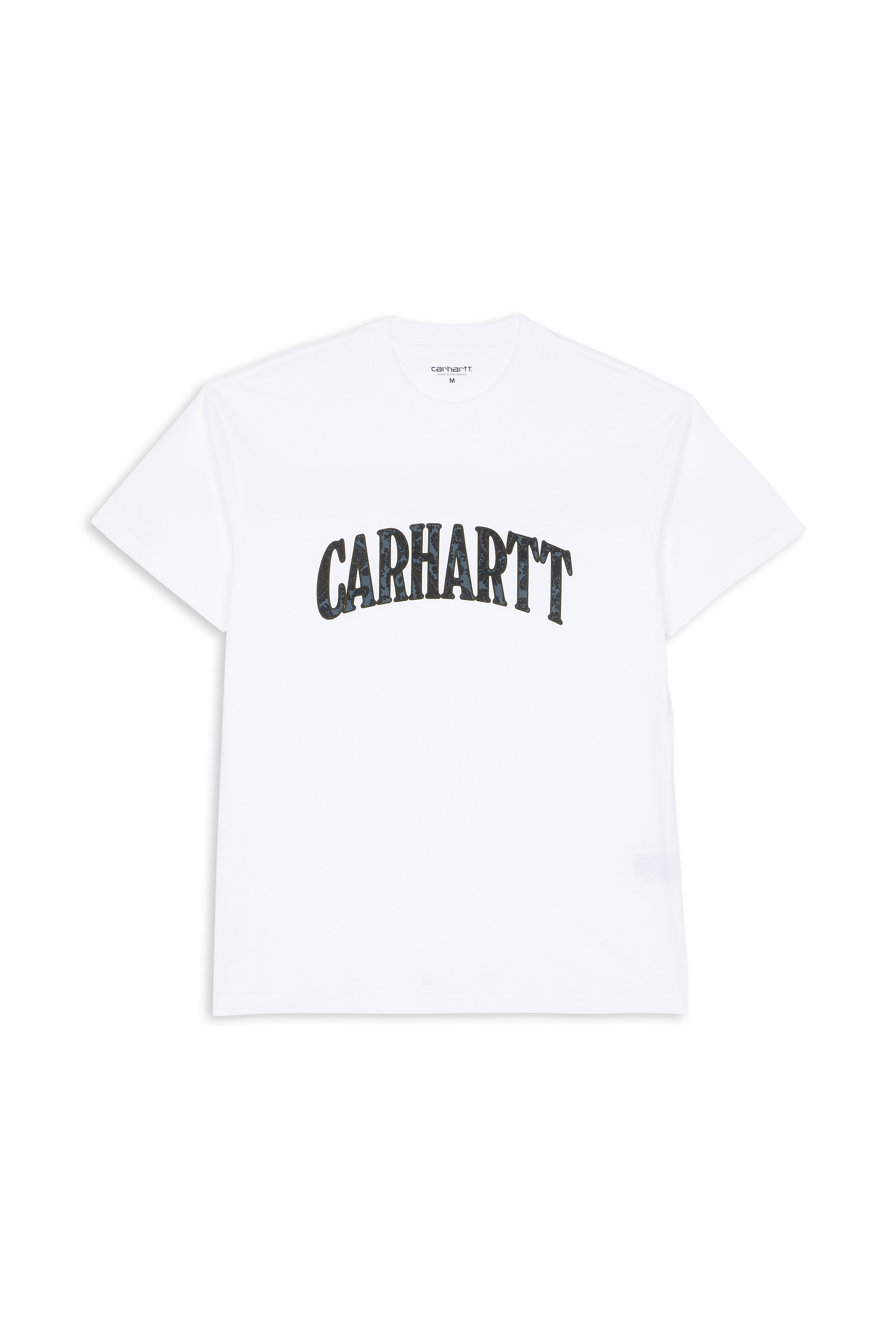 CARHARTT WIP t-shirt  S/S Paisley Script T-Shirt Blanc