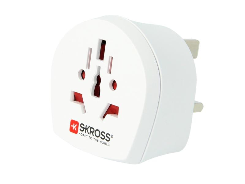 SKROSS Reiseadapter Country World – UK Länderreiseadapter World – Grossbritannien
