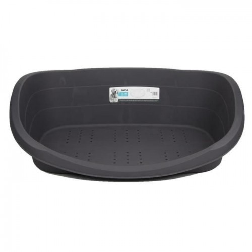 Cesta de plástico para cães Java M, cinza