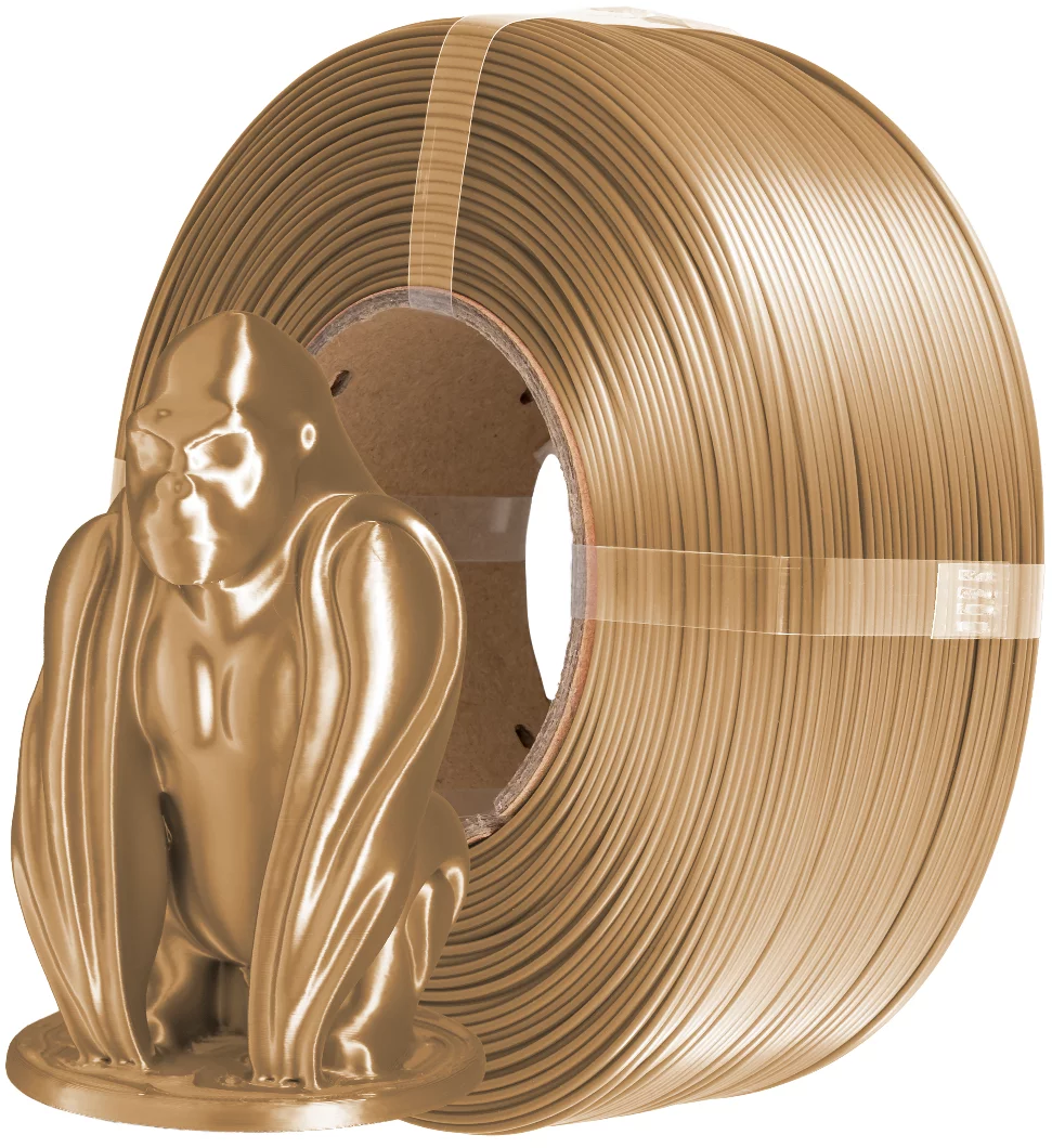 AzureFilm  PLA Silk Refill Desert Blush, 1,75 mm / 1000 g    Hochwertiges Filament mit Silk-Effekt in Desert Blush, ohne Spule