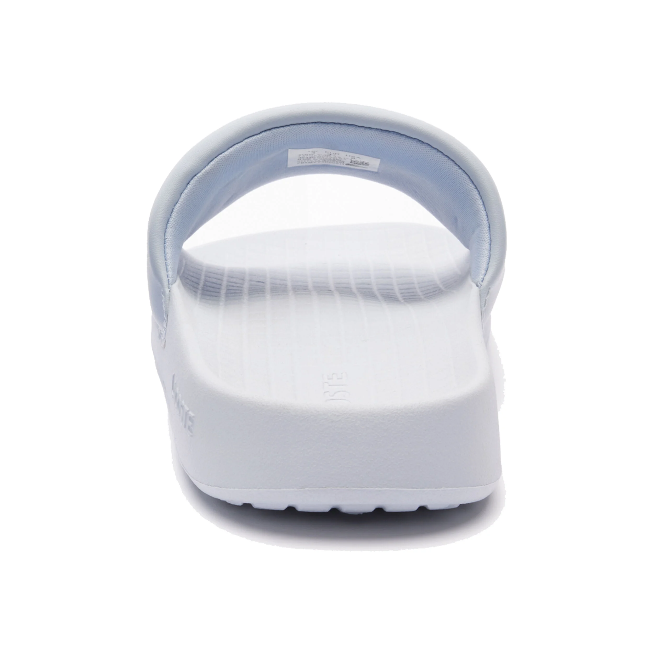 Lacoste Serve Slide 1.0 Tongs Femmes - Bleu Clair