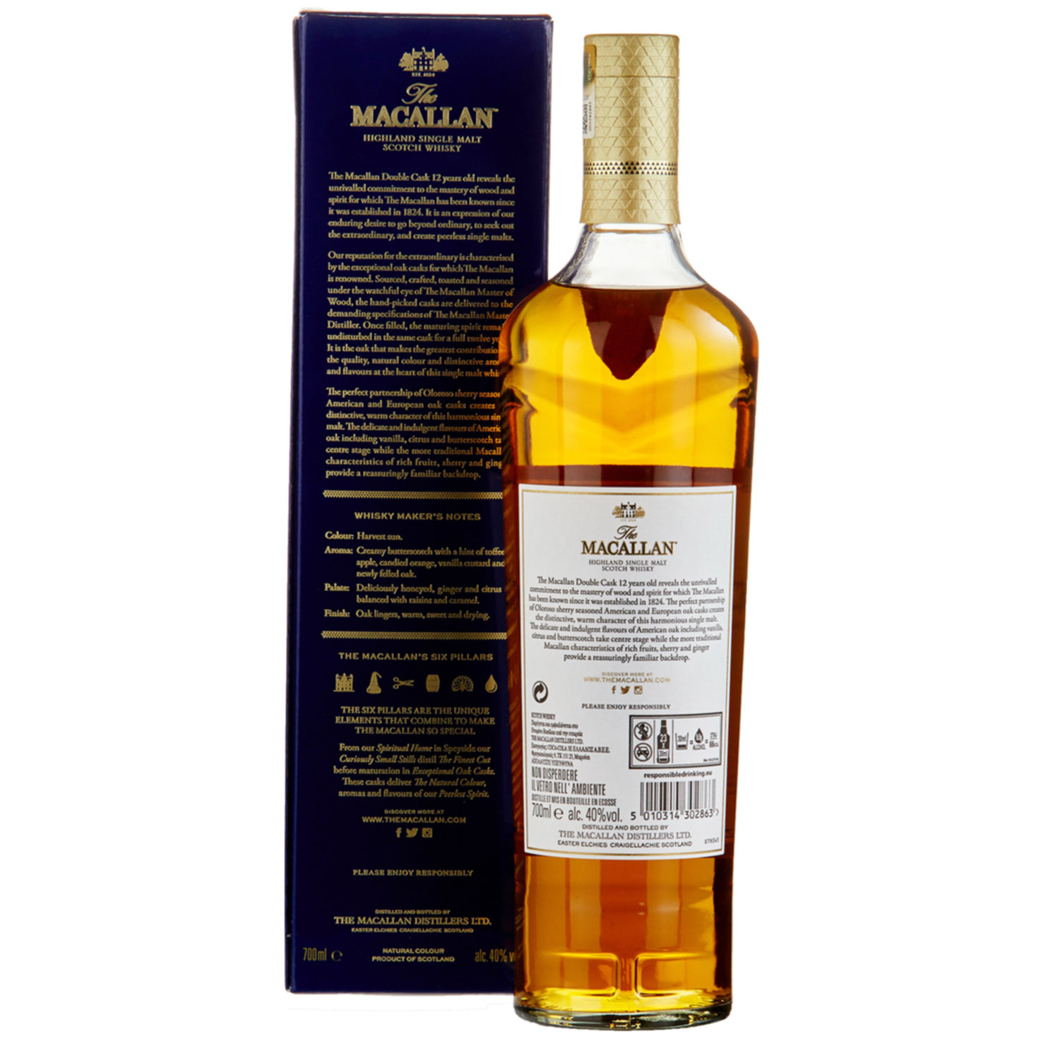 Macallan Single Malt 12 Years -70cl