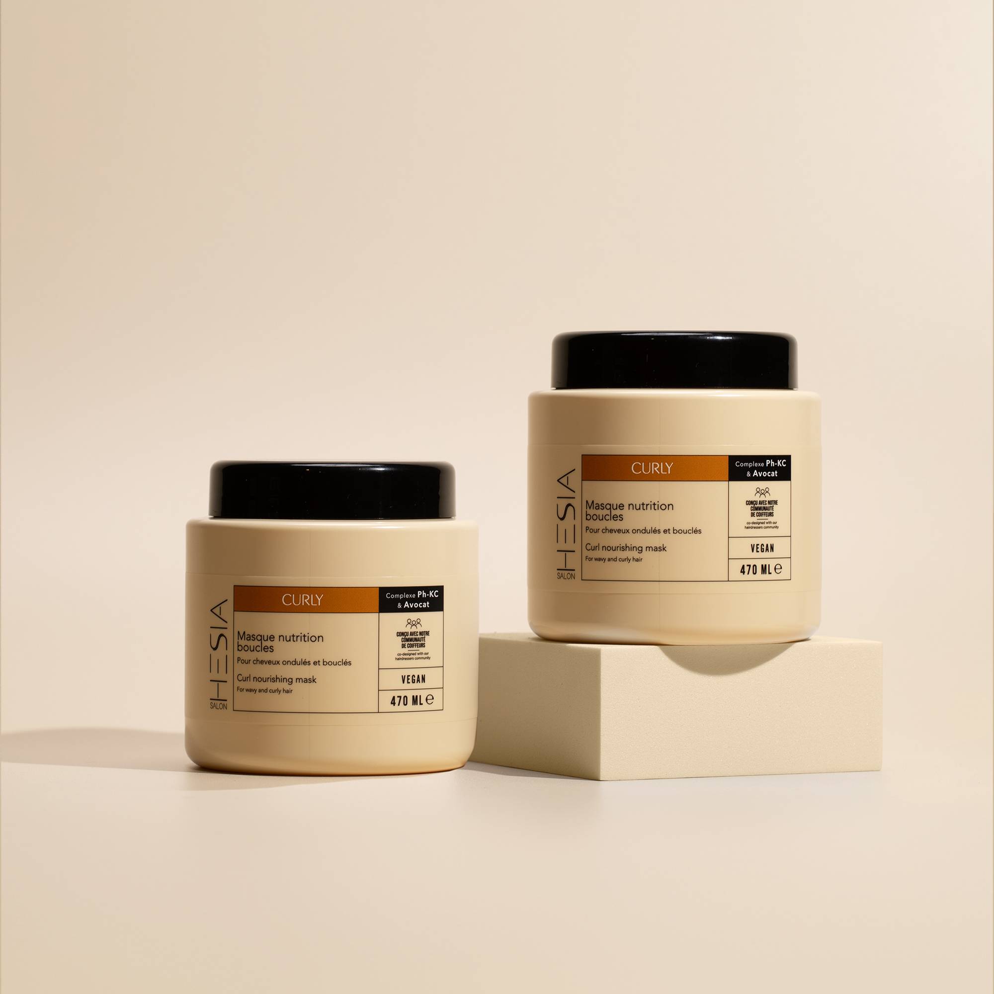 Masque nutrition boucles Curly / 470ml